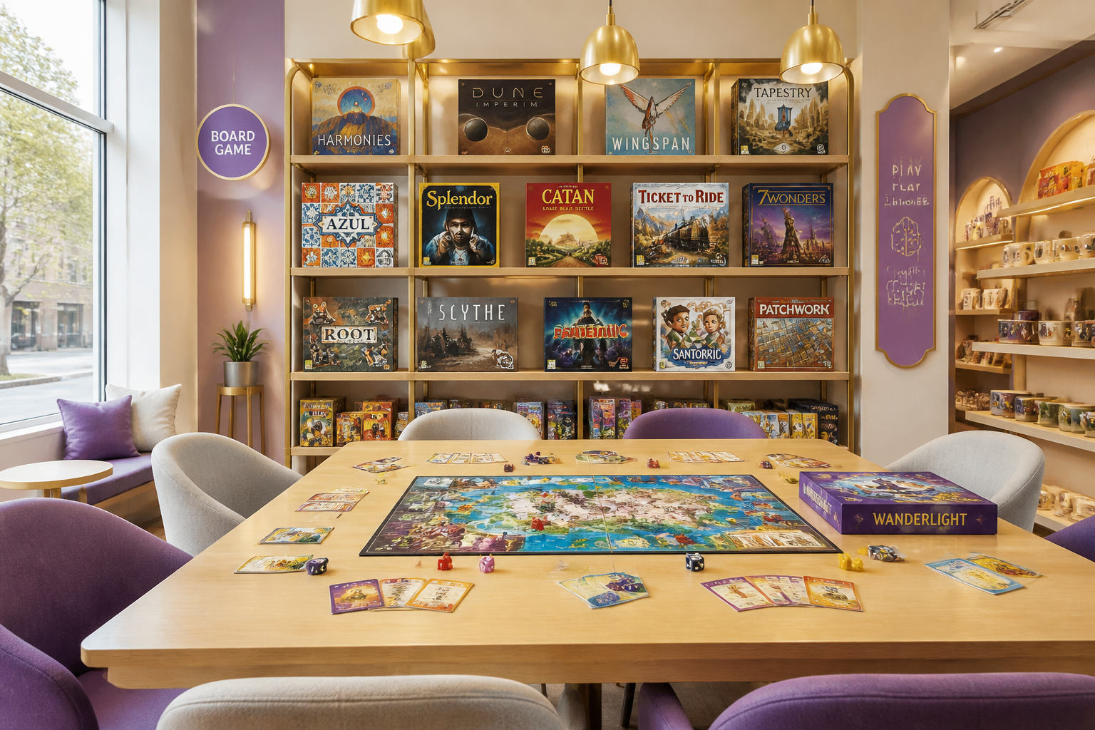La grande table — Jouer